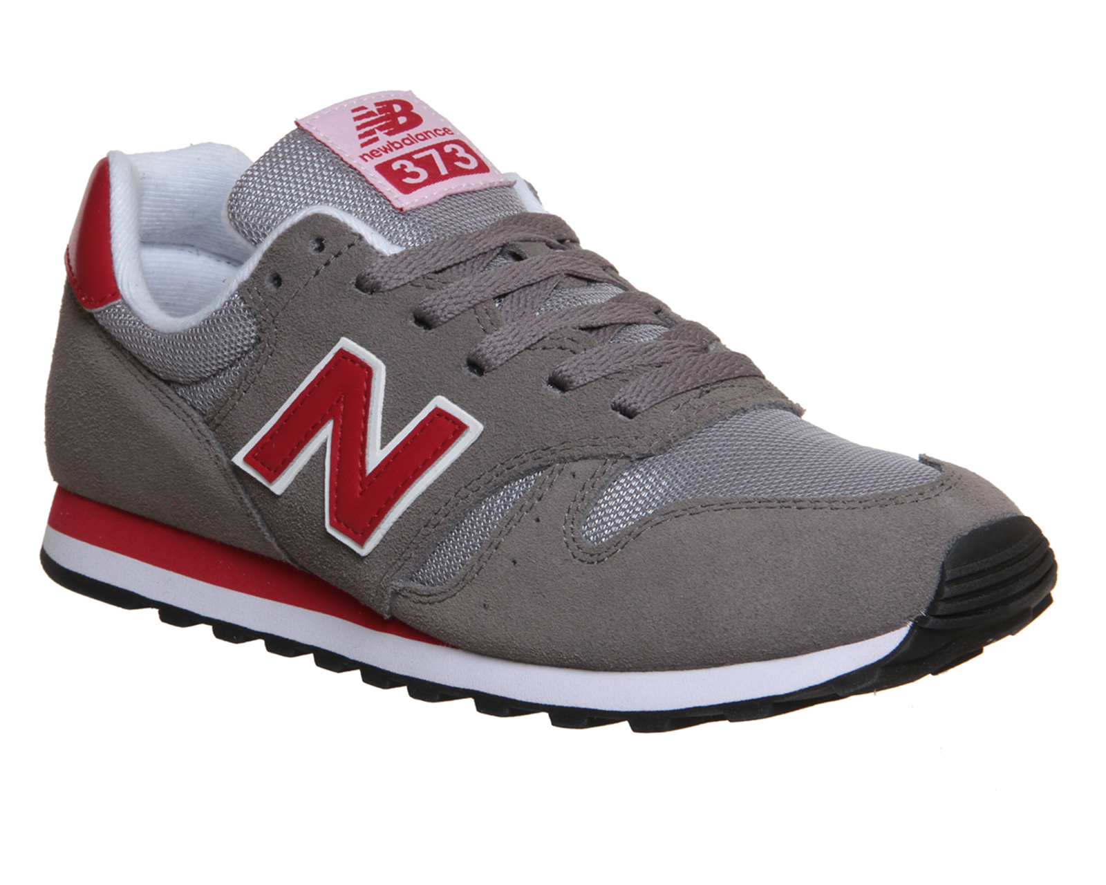 new balance gris rouge